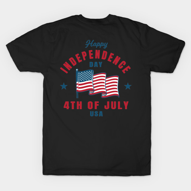 Independence day United States 4th July T-Shirt by white.ink